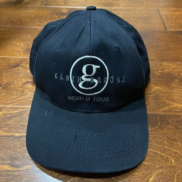 Garth Brooks World Tour Official Merch Vintage Black Snapback Unisex One Size - Picture 3 of 7